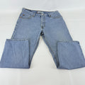 Vintage Levis 505 Jeans Stonewash Straight Blue W36" L29" Red Tab Denim
