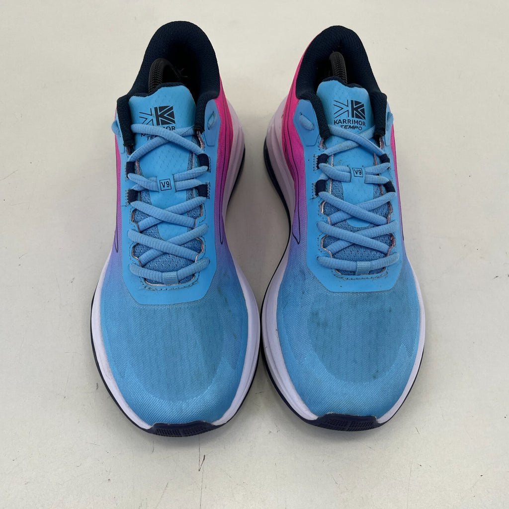 Women's Karrimor Tempo V9 Trainers Running Shoe size UK 8 EU 41 Blue & Pink