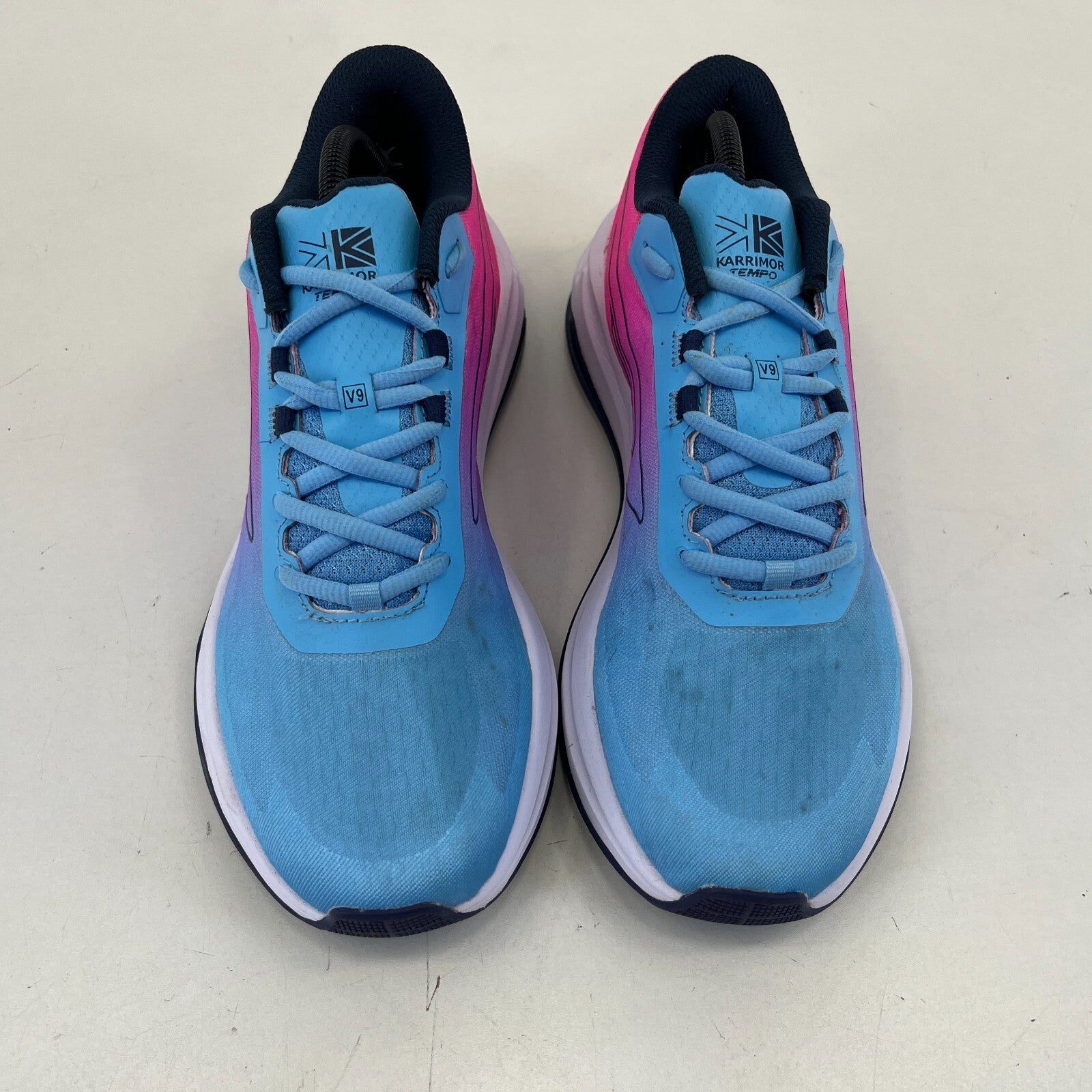 Women's Karrimor Tempo V9 Trainers Running Shoe size UK 8 EU 41 Blue & Pink