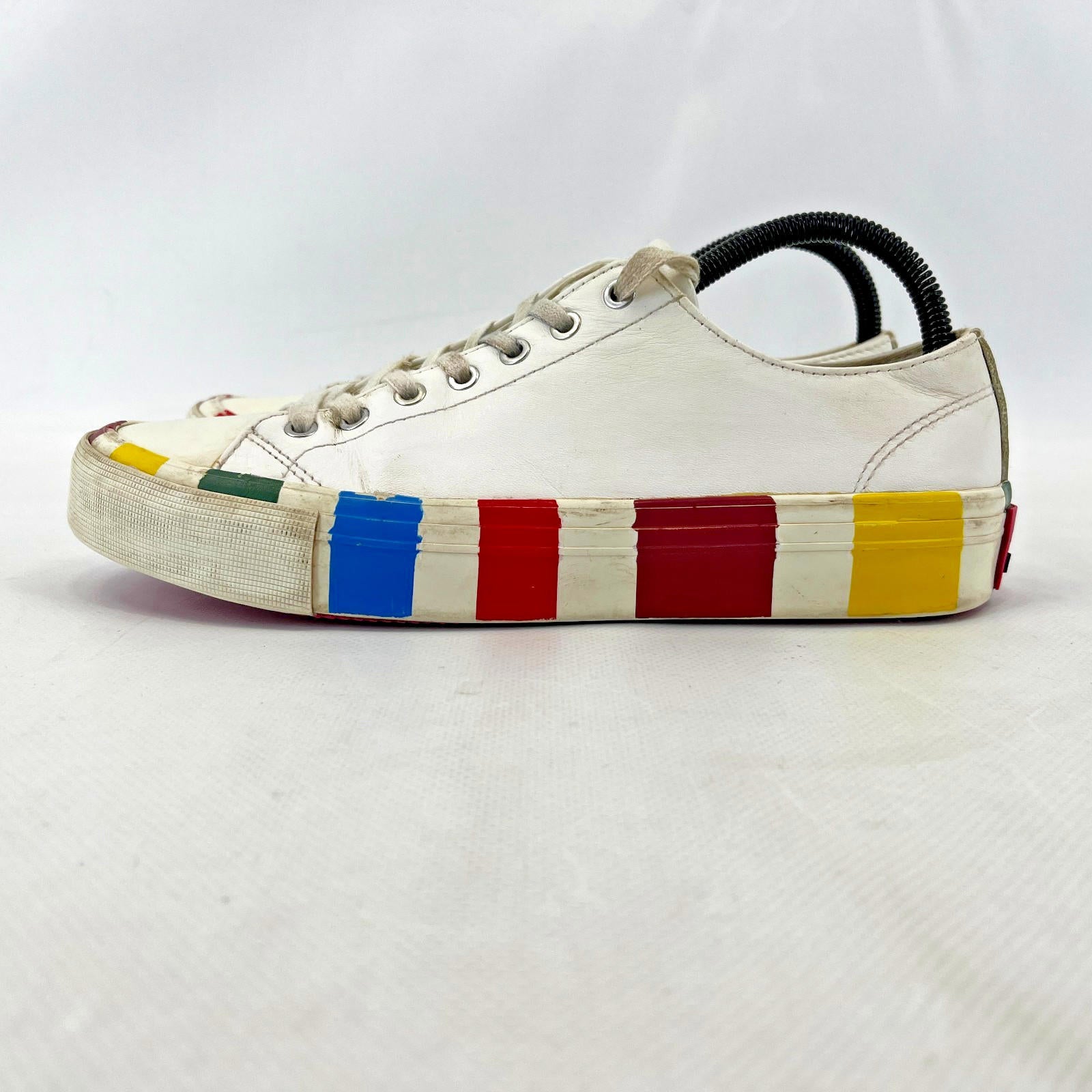 PS Paul Smith White Leather Trainers UK size 6.5 - EU 40