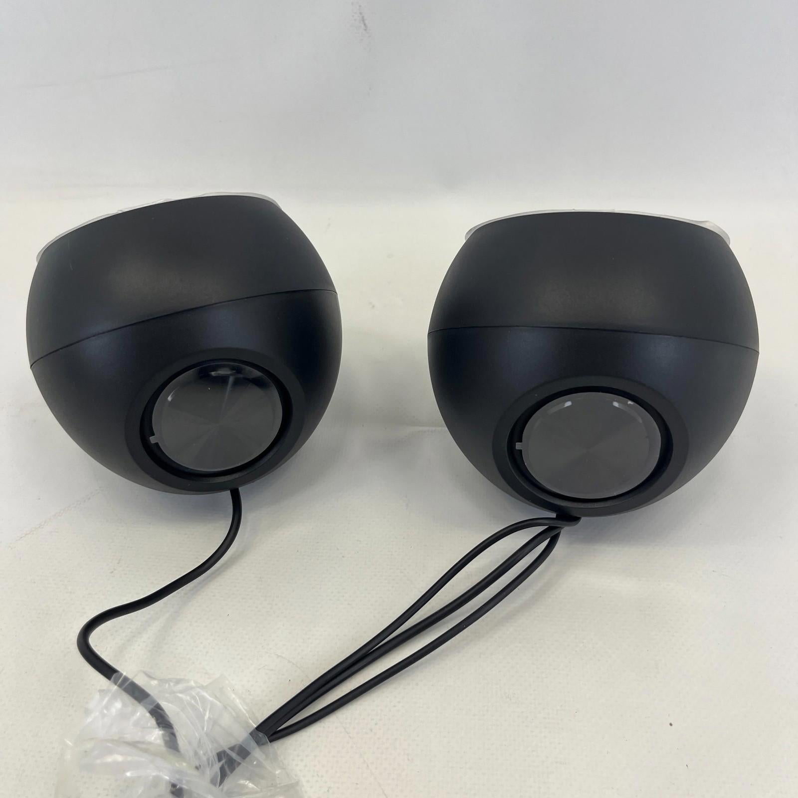 Creative Pebble SE 2.0 Desktop Speakers Black w/ Light-Up Base USB Type-C