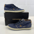 Converse All Star Classic Hi Top Womens Denim Boots Trainers Lace Up size UK 3.5