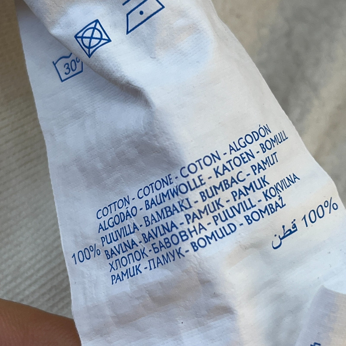 Champion Logo Hoodie White size Small