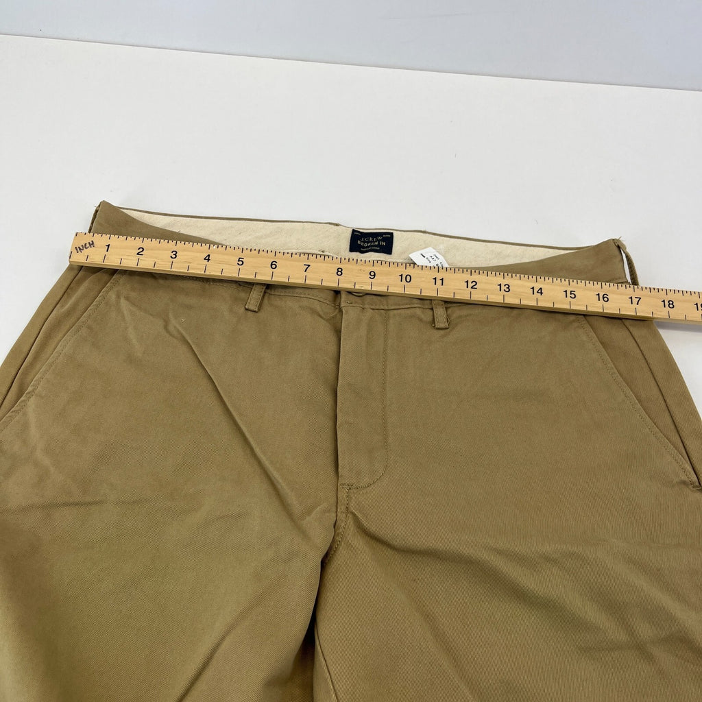 J Crew 770 Straight Fit Chino Trousers in Beige W32" L30" New with Tags