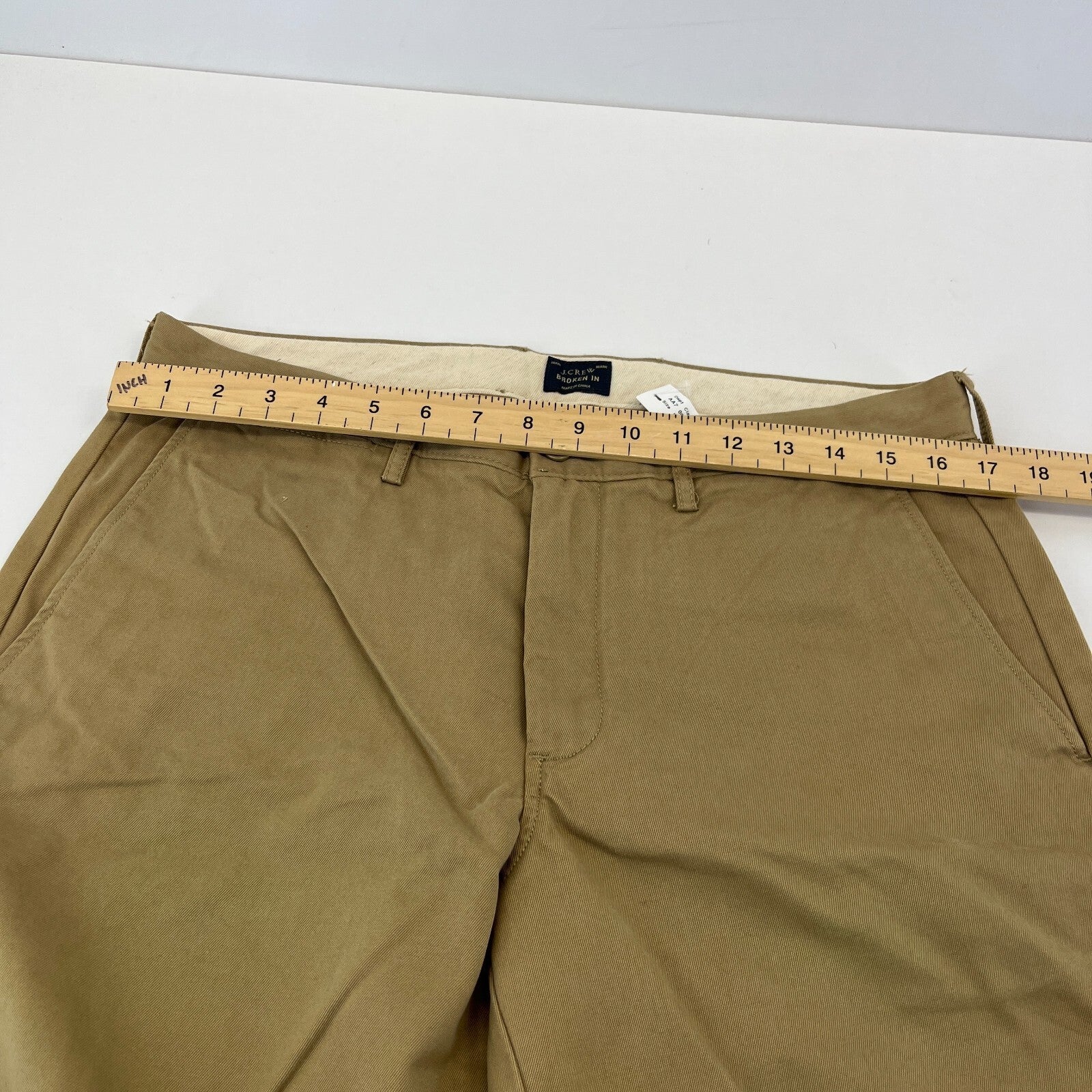 J Crew 770 Straight Fit Chino Trousers in Beige W32" L30" New with Tags