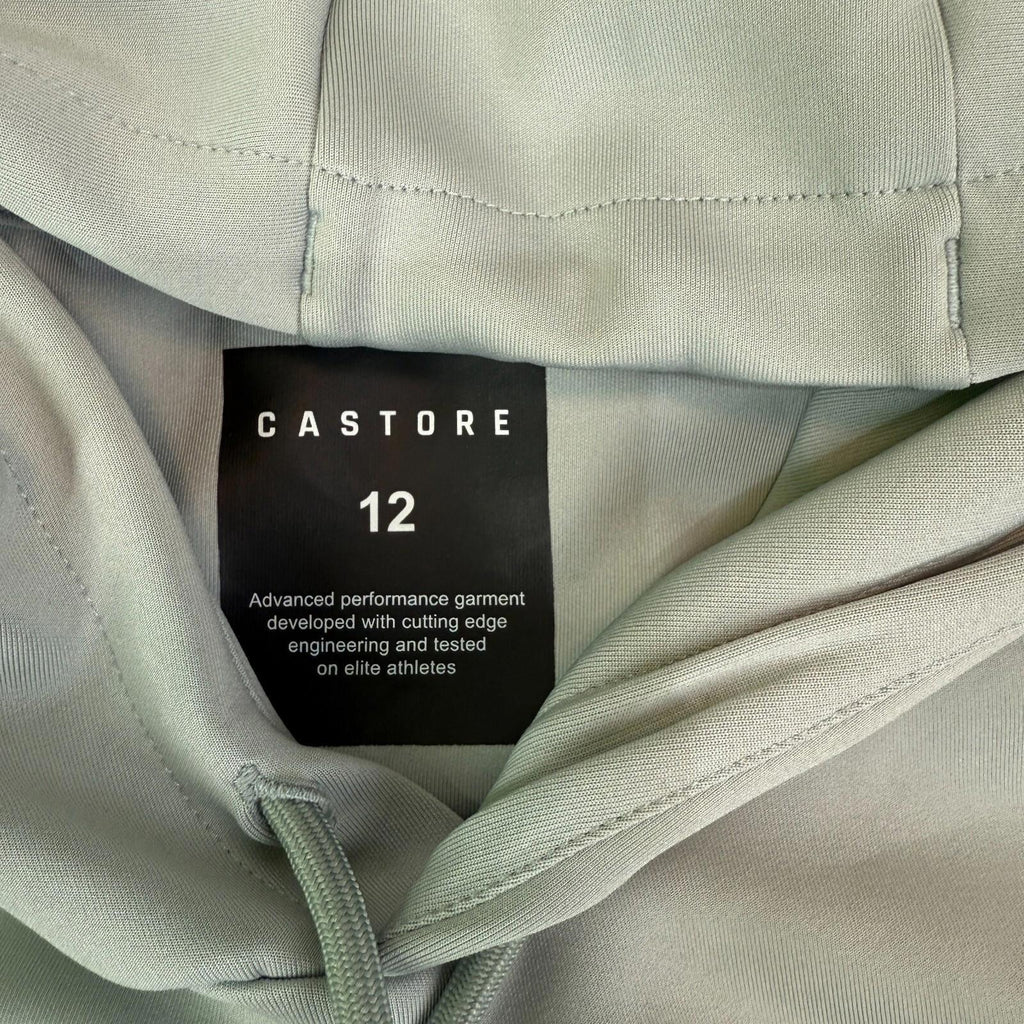 Castore Spellout Hoodie Grey Women's size 12 - NWOT - See Details