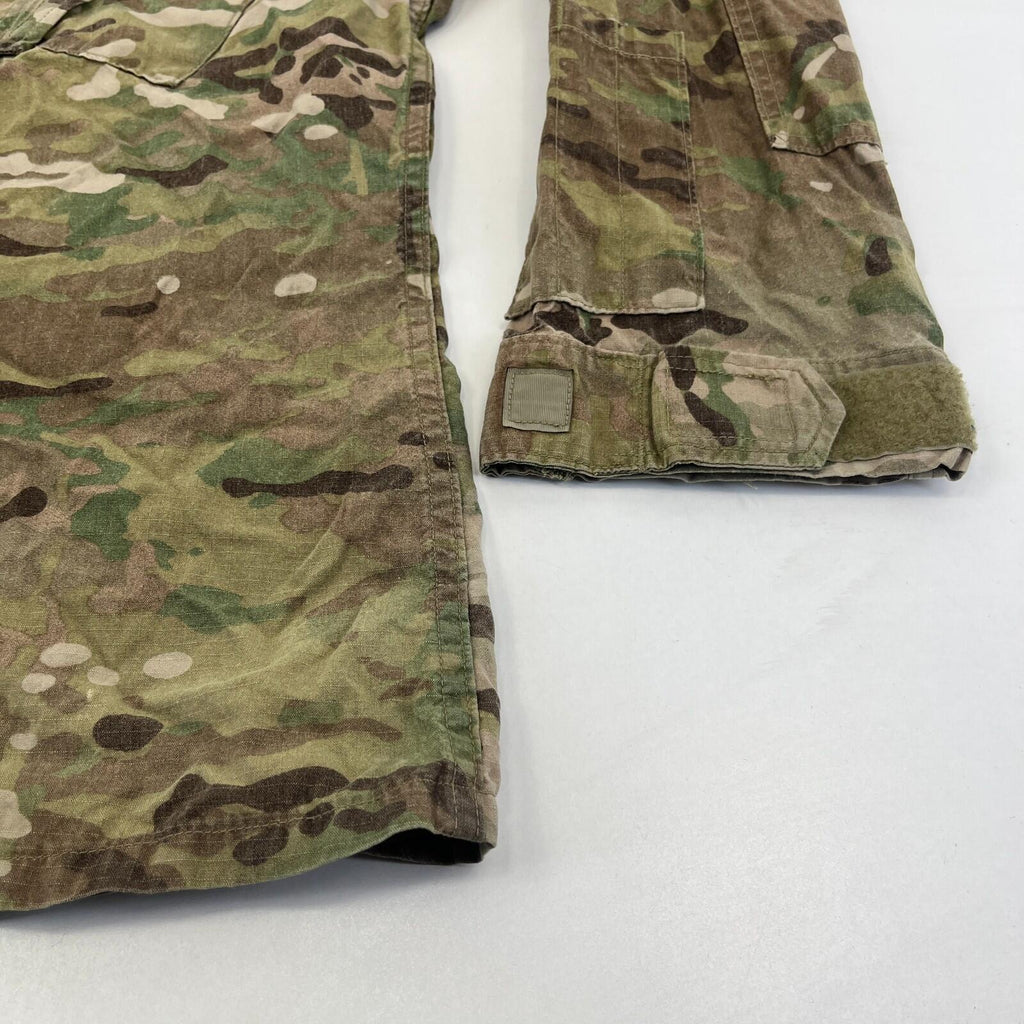 US Army Surplus Issue Woodland BDU Jacket Camo Combat Uniform size Small-Long