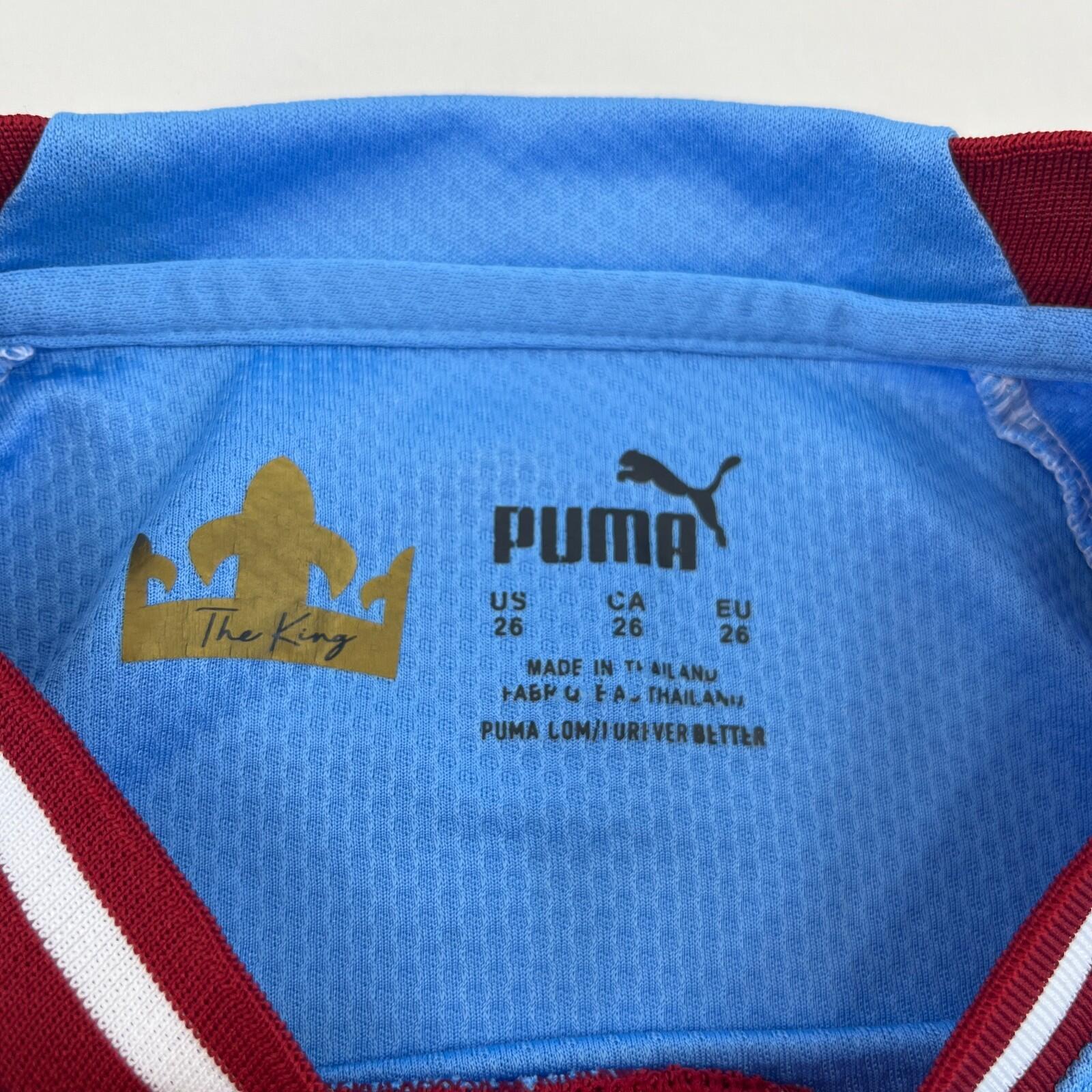 Manchester City 2022-23 Home Shirt Puma size 26 Kids 10-11 Yrs Blue - 1 Sowerby