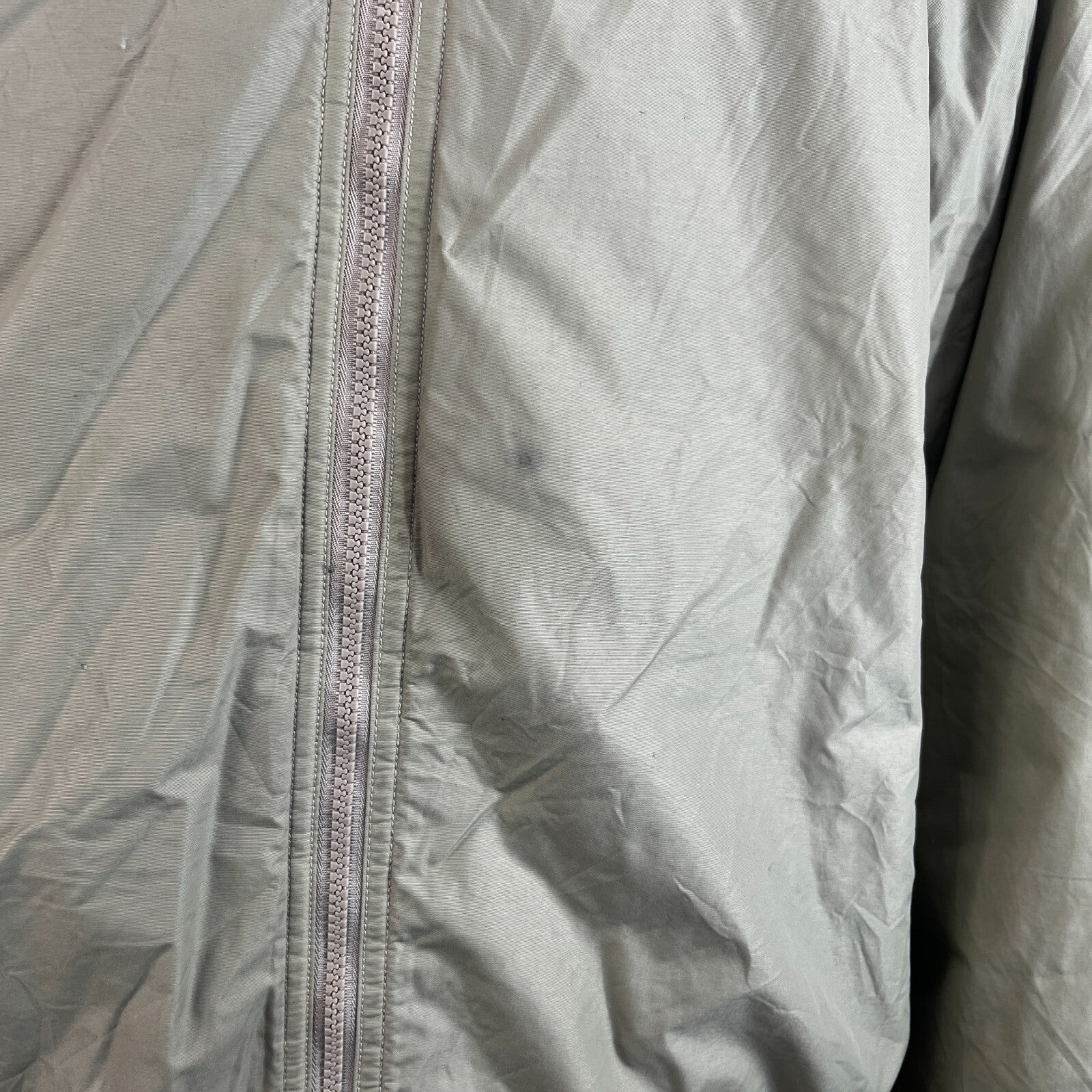 Columbia Men's Bomber Jacket Beige Fleece Lined Warm Casual US size 2XL - UK 3XL