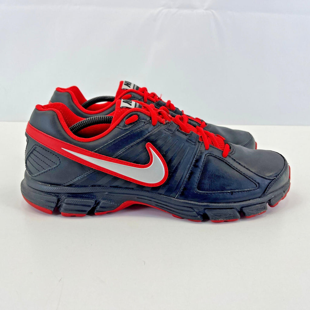 Nike Downshifter 5 Men's Trainers in Black & Red size UK 11 / EU 46