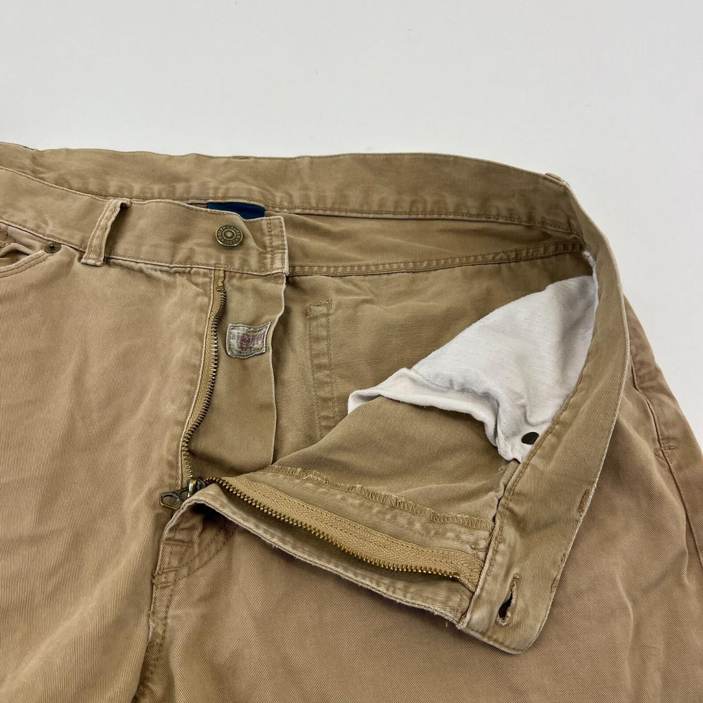 Polo Ralph Lauren Beige Chino Trousers Men's Straight Leg W38" L30"