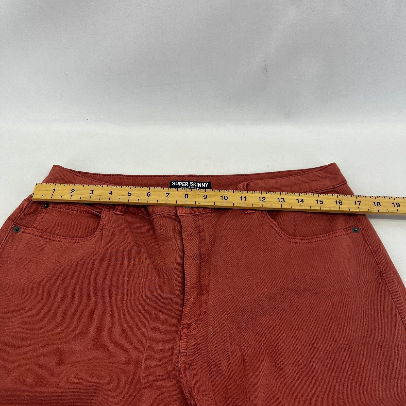Marks & Spencer Salmon Pink Super Skinny Jeans - UK size 18S - BNWOT