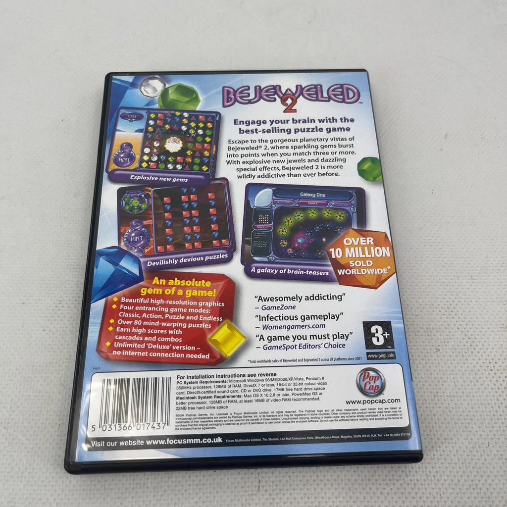 Bejeweled 2 for PC & Mac - Pop Cap Video Games PEGI 3+