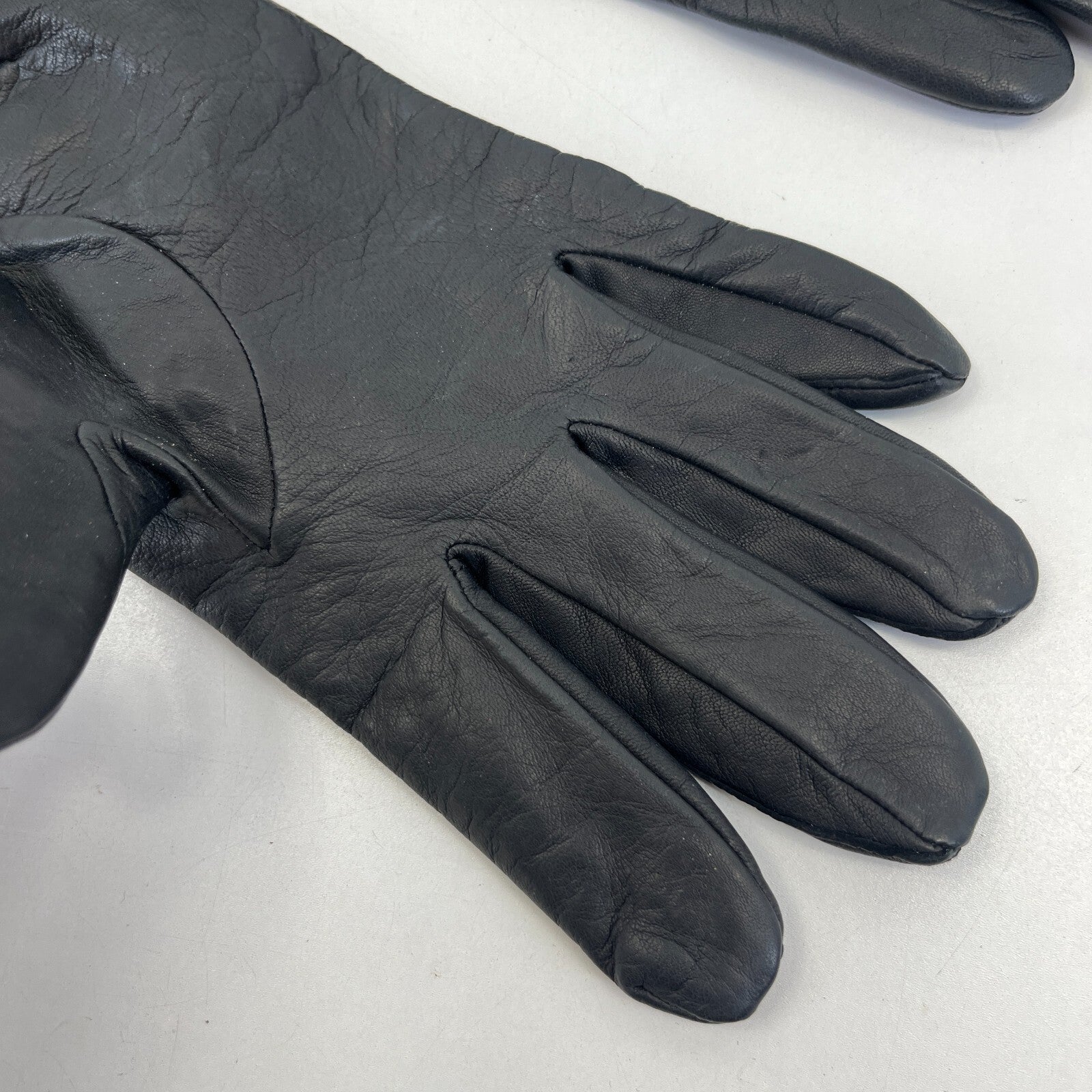 Genuine Black Leather Combat GS Patrol Gloves size 9 British Army Military
