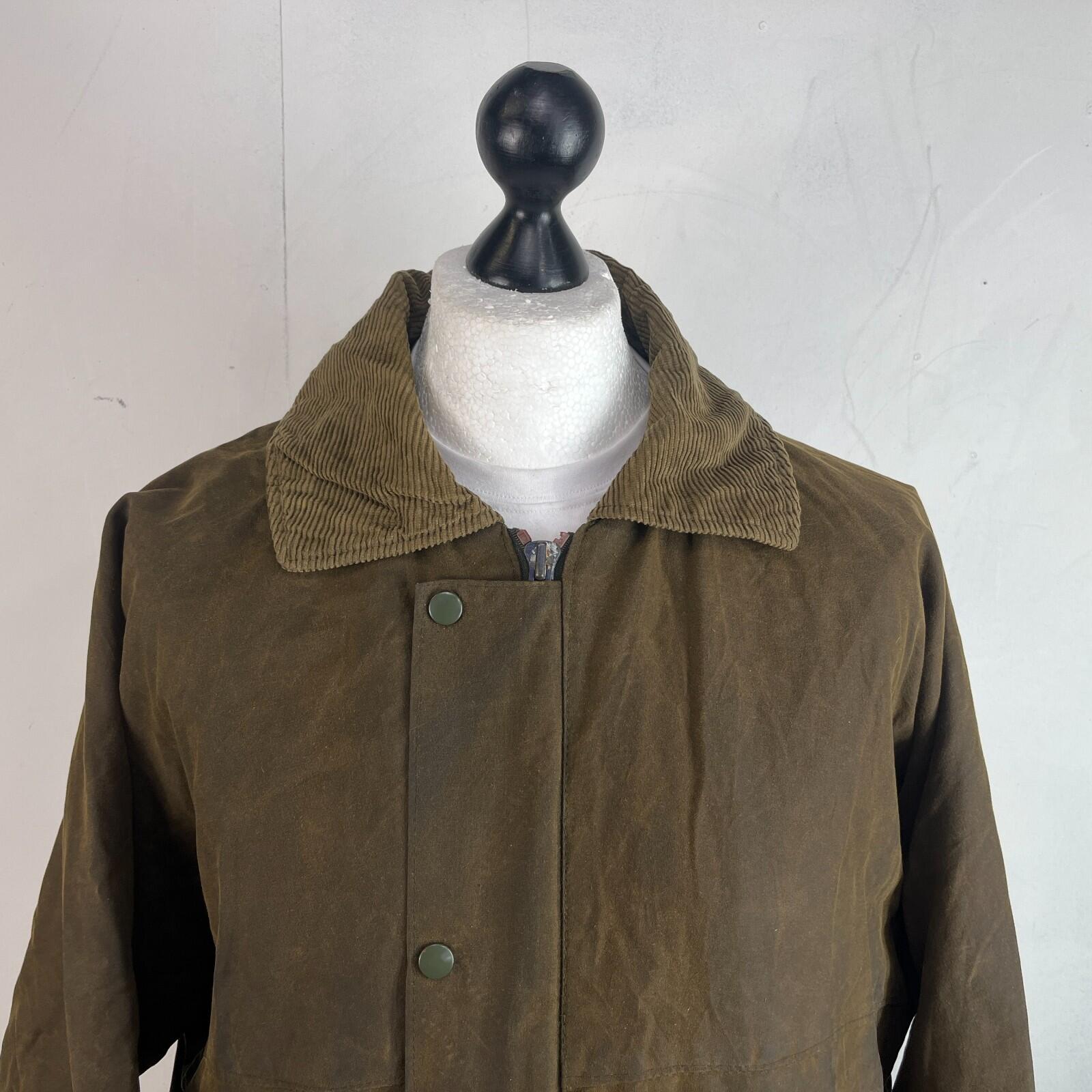 Vintage Mens L'avenir Wax Jacket in Brown - Fishing Hunting Big Game size XL
