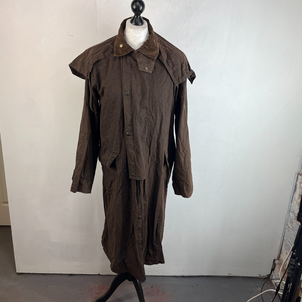 Blue Riband Made in England Wax Stockmans Riding Jacket in Brown Women's size XL