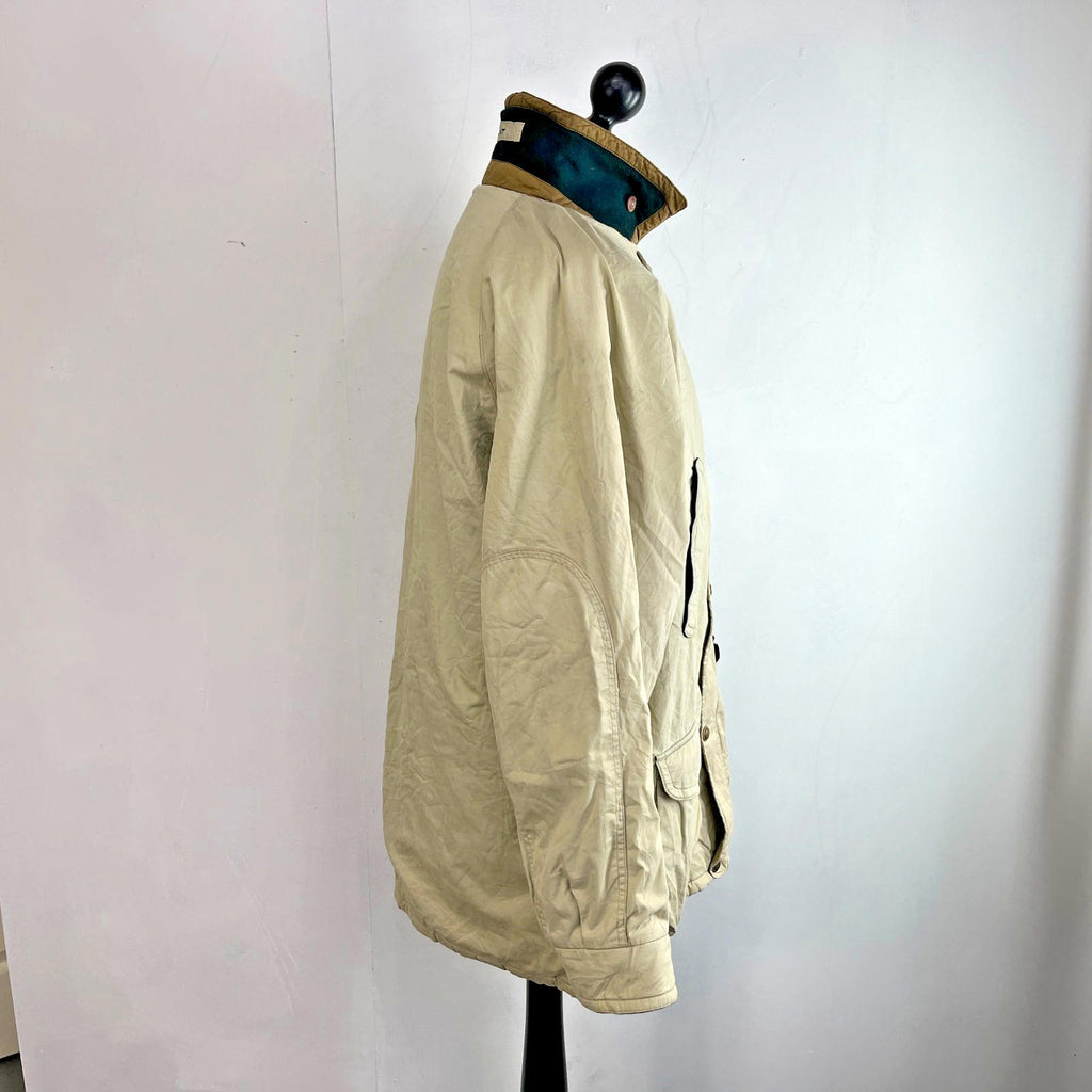 Gant "The Parka" Men's Casual Jacket Mid Length Beige Overcoat size M