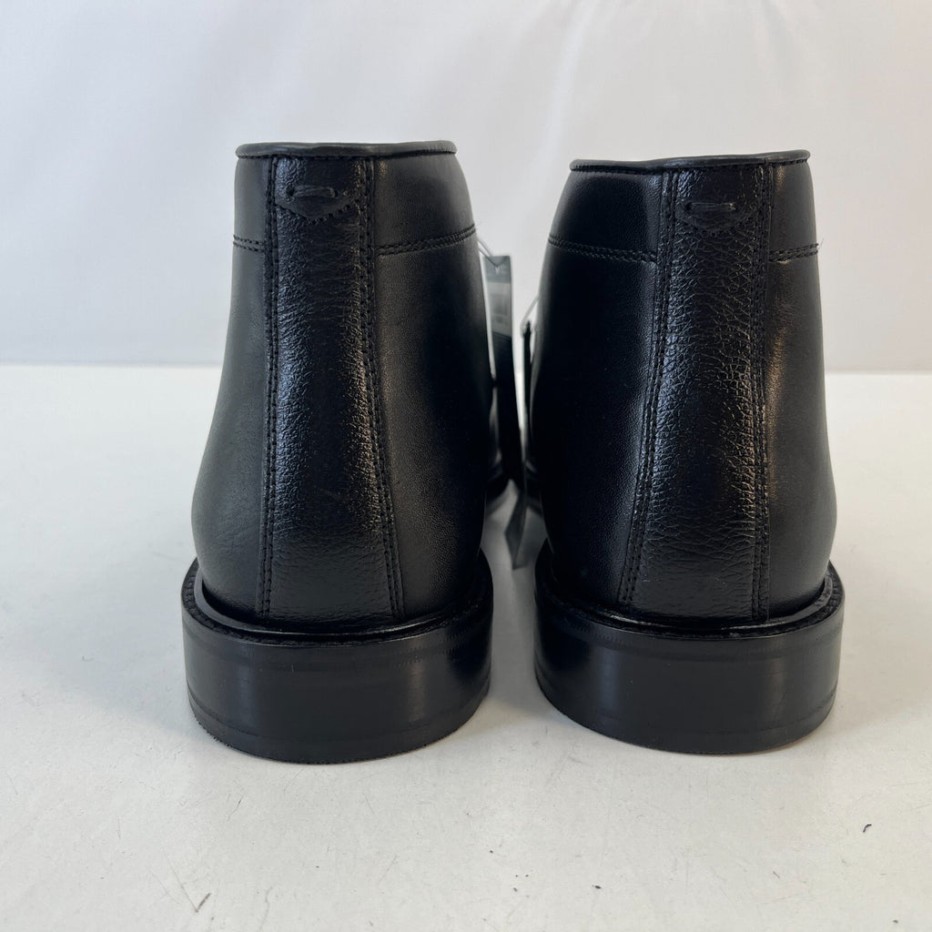 Marks & Spencer Sartorial Black Leather Smart Luxury Boots UK 10 RRP £120 New