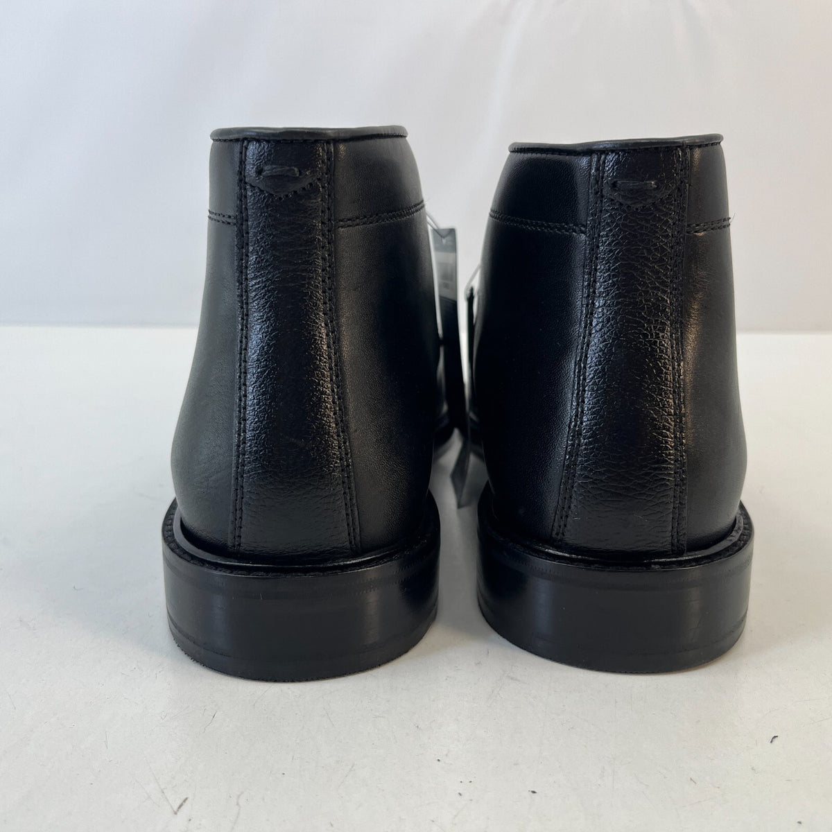 Marks & Spencer Sartorial Black Leather Smart Luxury Boots UK 10 RRP £120 New