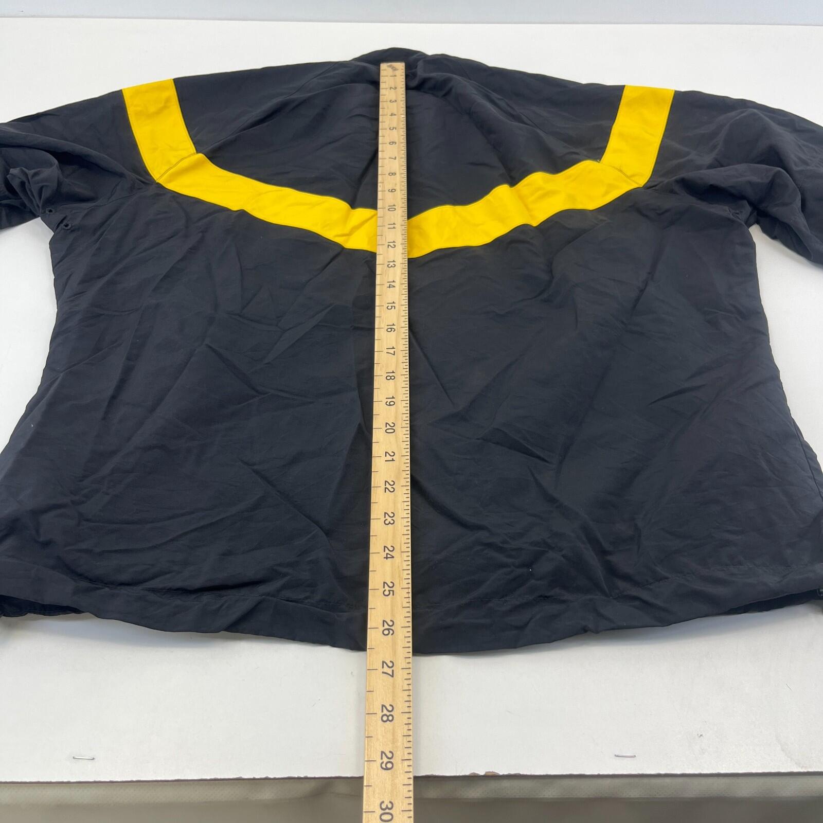 US Army Bomber Jacket in Black & Yellow Windbreaker US size Medium-Short