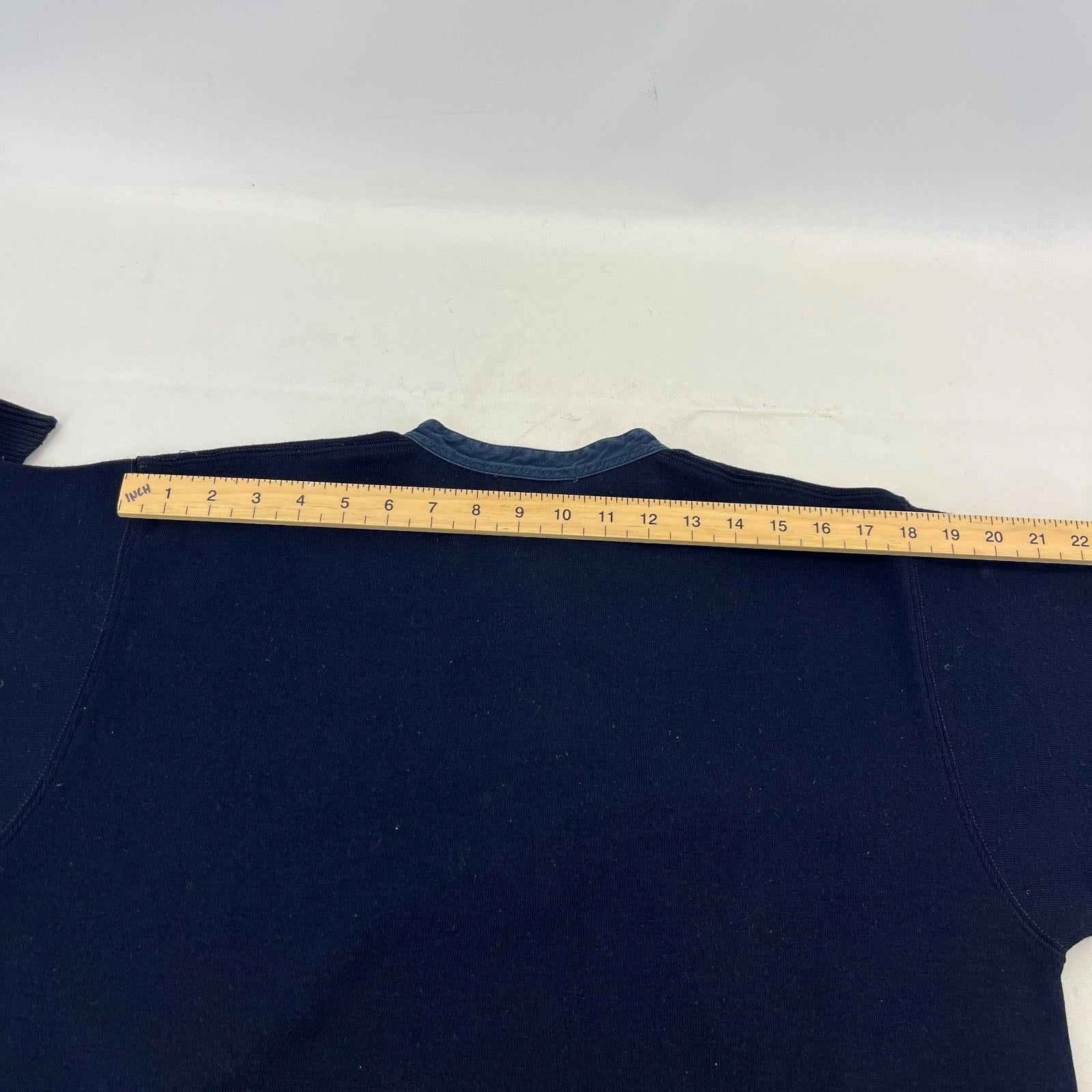 Paul & Shark Cotton Blend Jumper Men's size M in Navy Blue