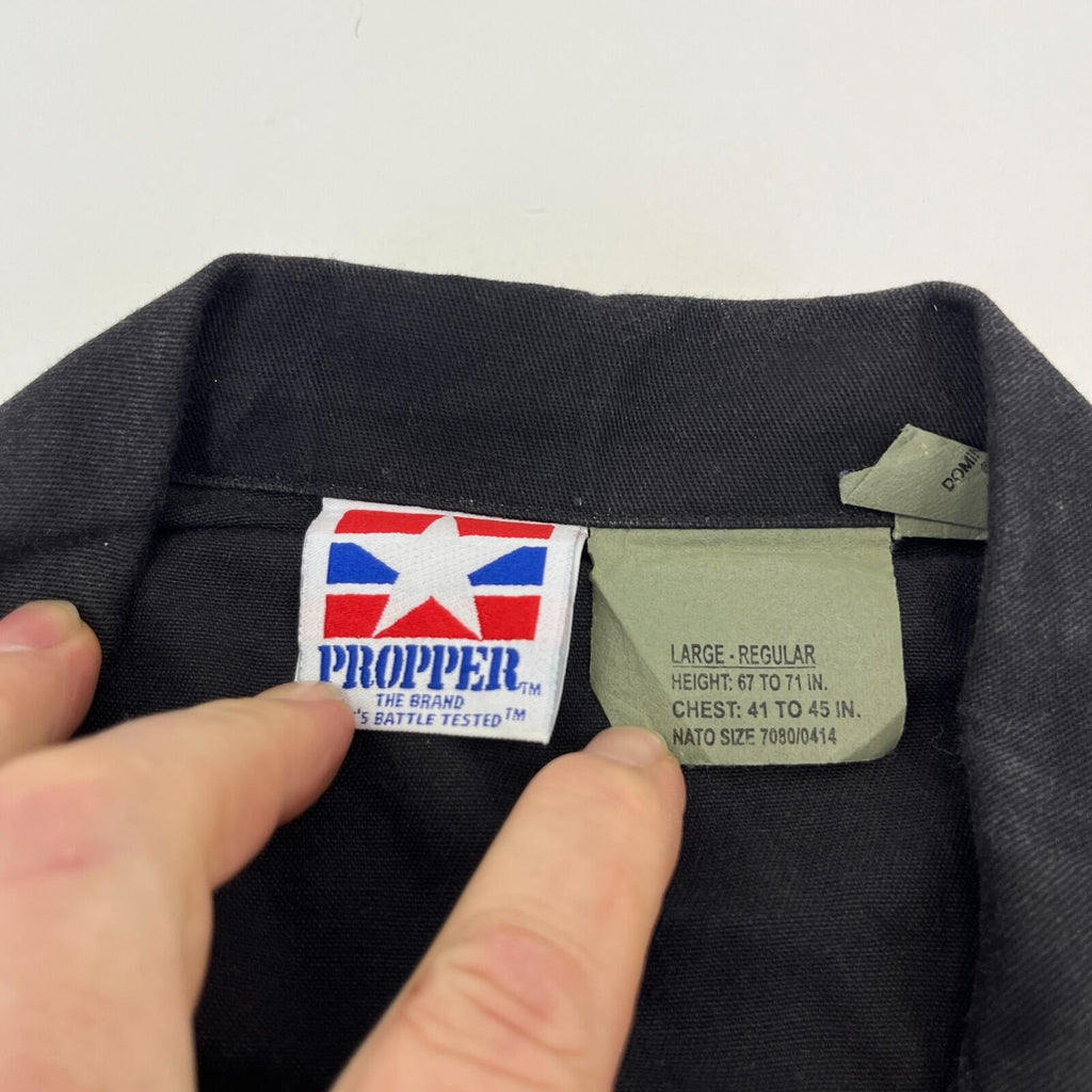 Propper US Military Chore Jacket in Black size Large-Regular