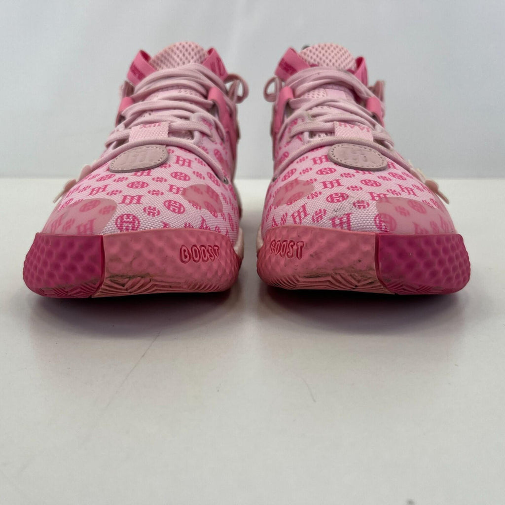 Adidas Men's Harden Vol.6 Trainers Shoes Sneakers Pink Basketball Court size 4