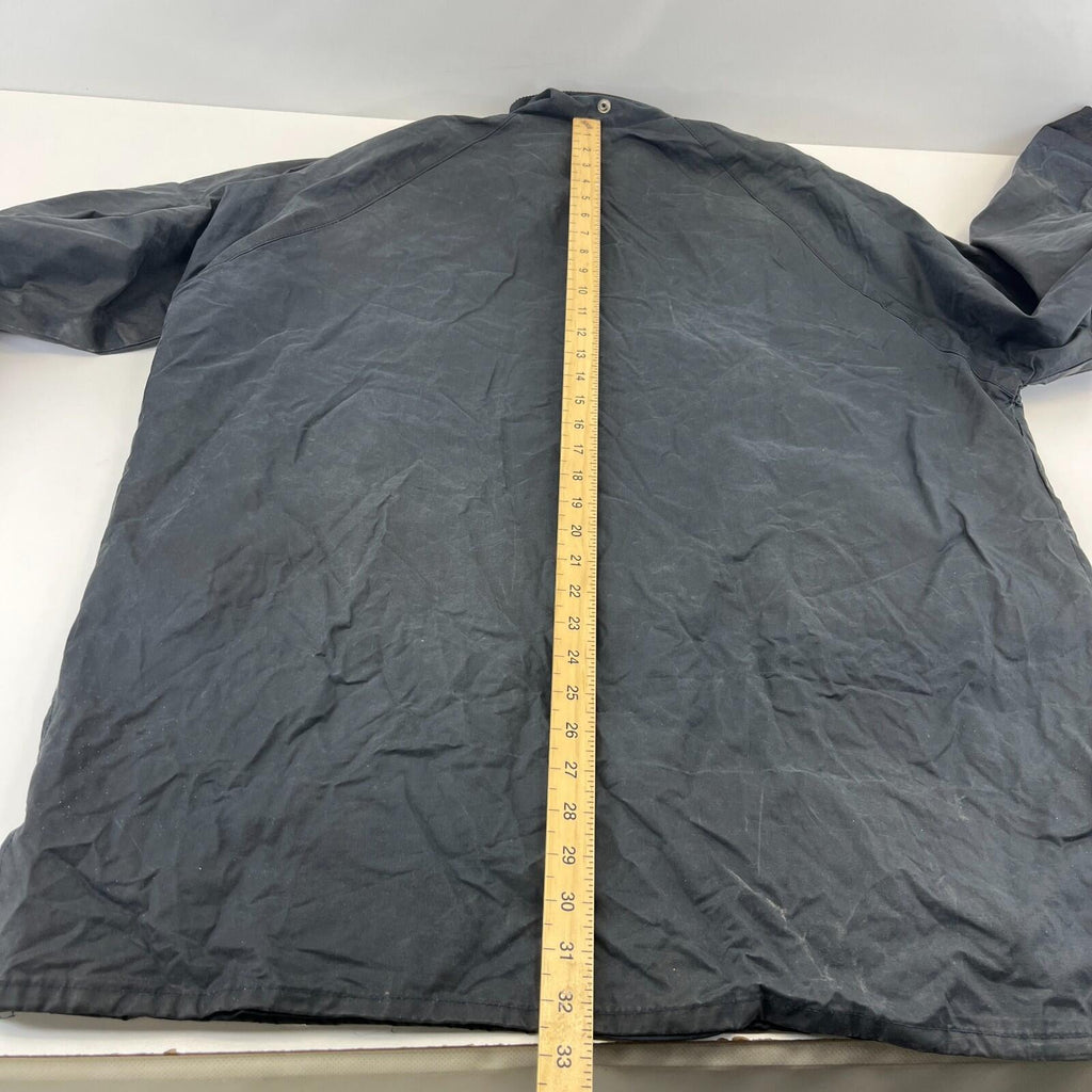 RAF Coats Wax Jacket in Black Mens size M Country Field Coat