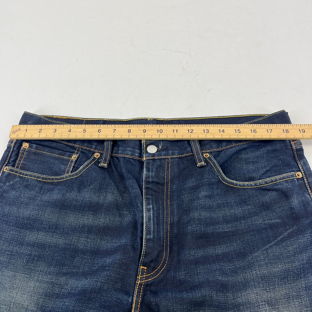 Levi's 508 Men's Dark Blue Jeans W36" L34" Regular Straight Leg