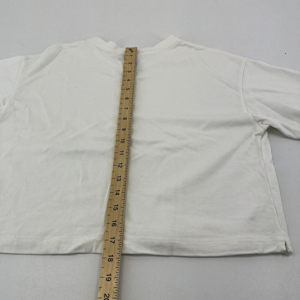 Sweaty Betty Women's After Class Short Sleeve Sweatshirt in White size XS - NWOT