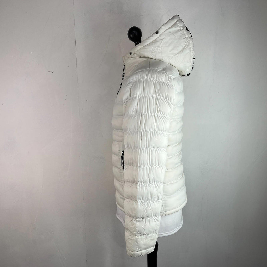 Bench White Quilted Puffer Jacket Women's size 12 (medium) Style Ludlow3