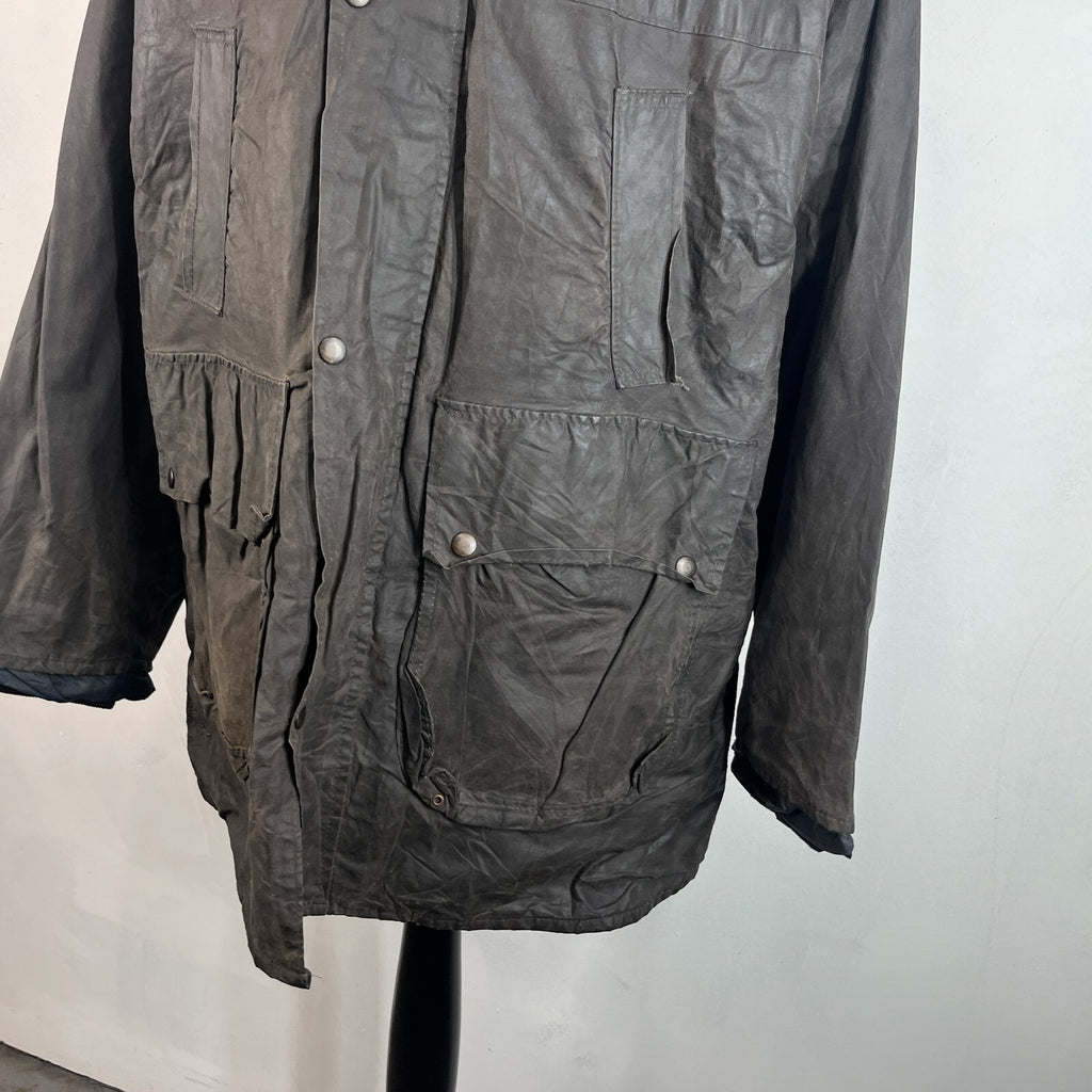 Alfa Laval Hamra The Windsor Wax Jacket size XL in Black Made in England
