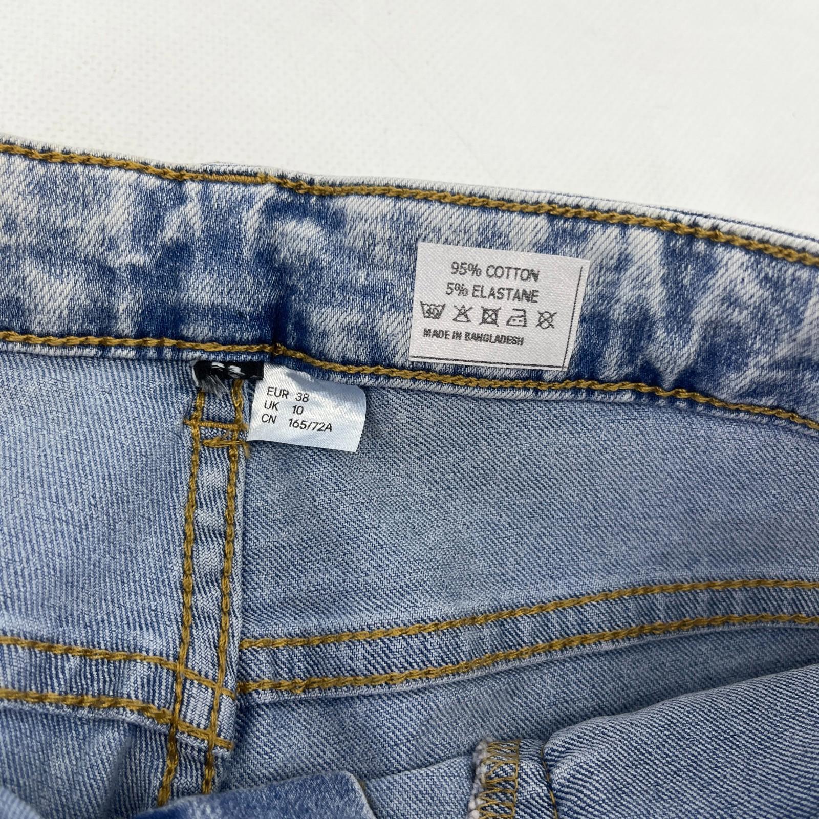 C&A Divided Stonewashed Blue Super Skinny Jeans - UK size 10R - BNWOT