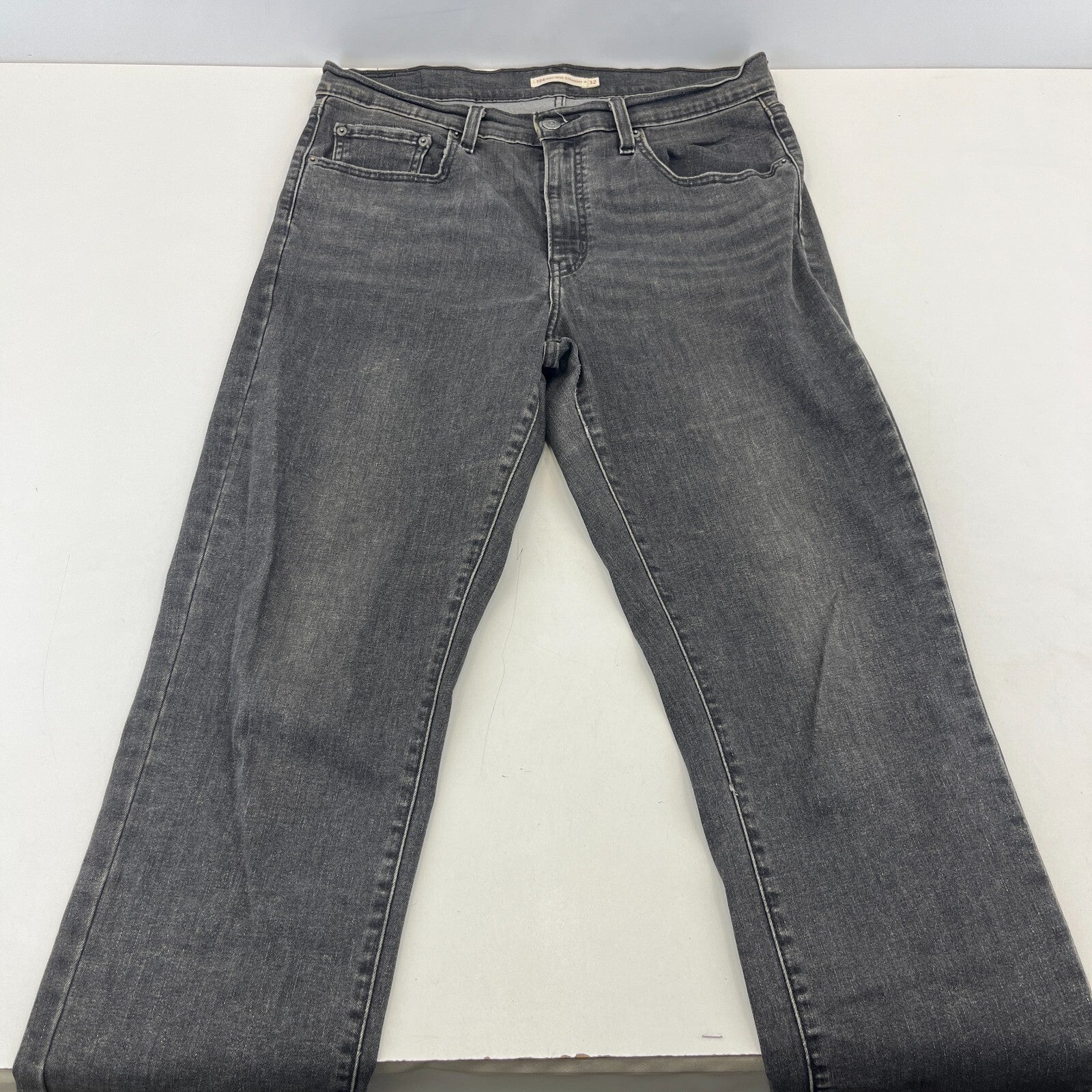 Levi’s 724 High Rise Straight Jeans Charcoal Grey W32" L30"