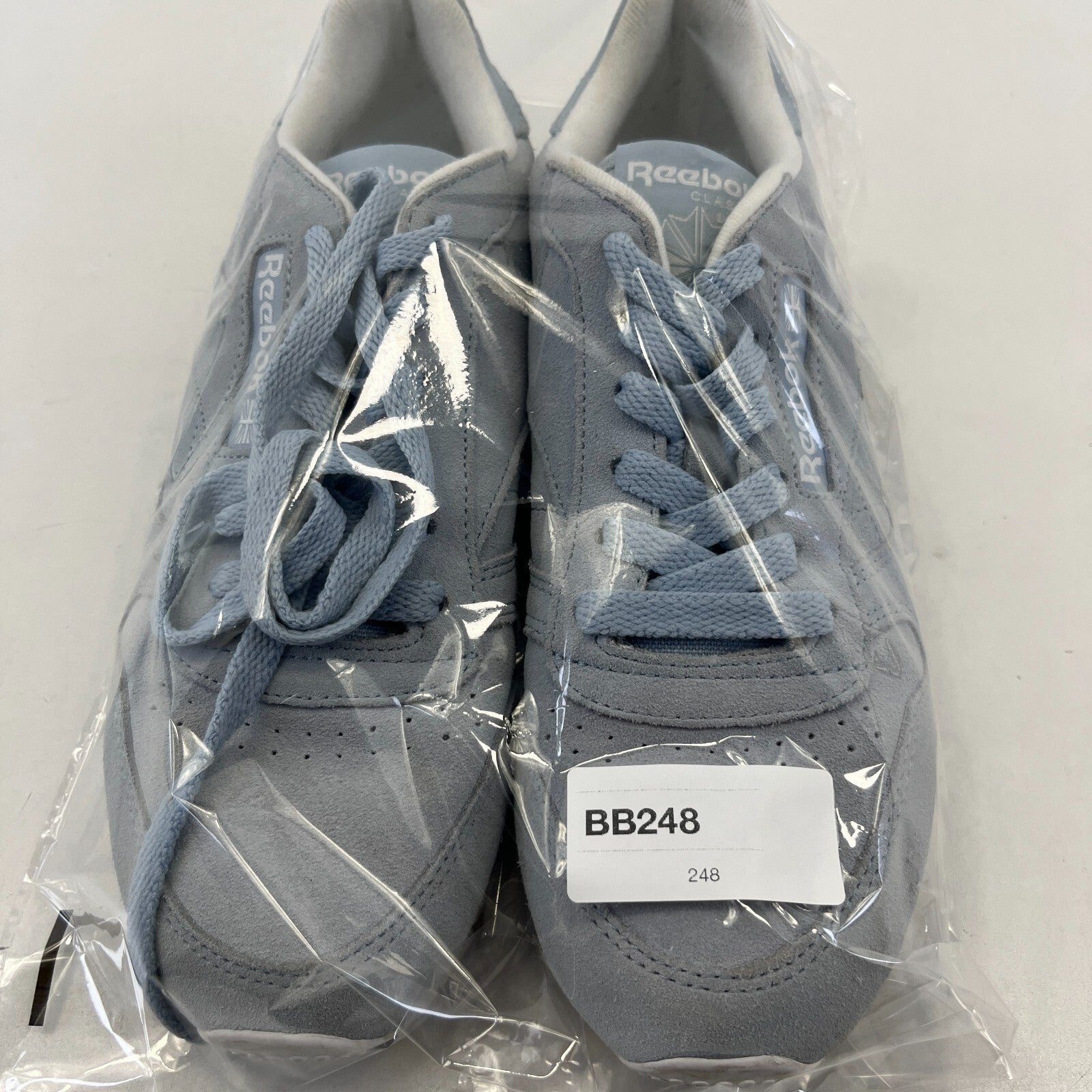 Reebok Classic Women's Trainers Grey Suede Leather Lace Up size UK 4.5 EU 37.5