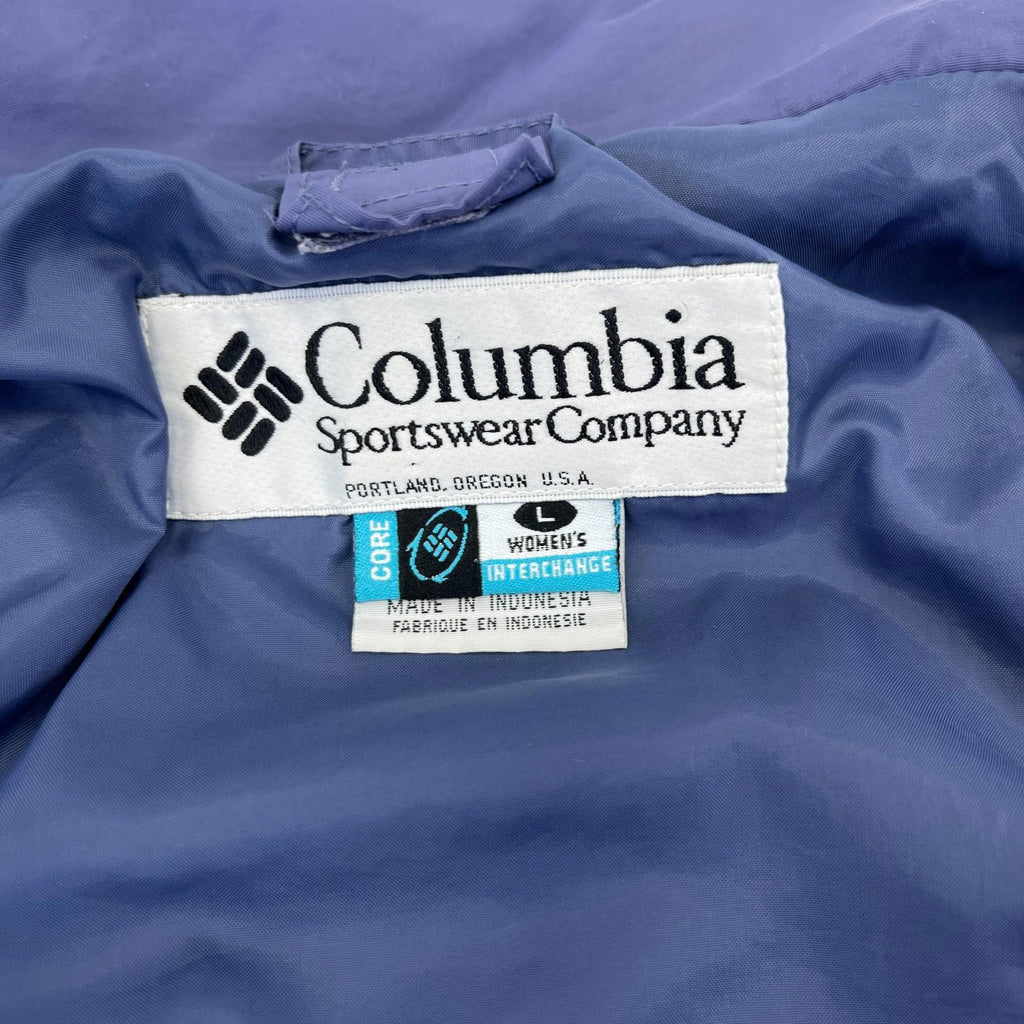 Columbia Women’s Core Waterproof Jacket size Large in 2 Tone Blue
