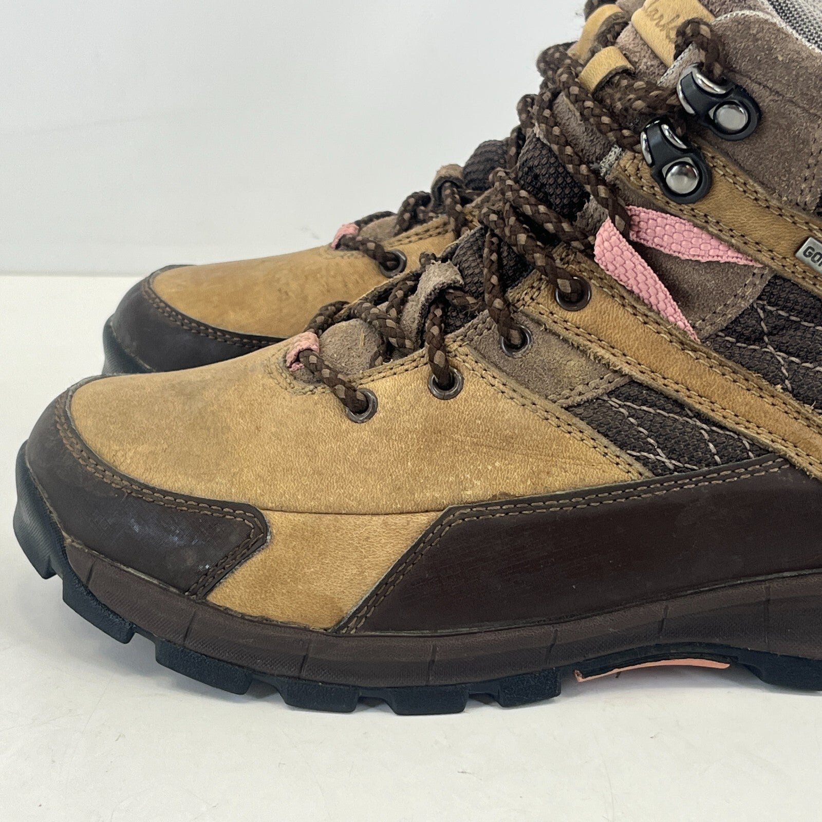 Clarks Active Air GTX Gore Tex Women's Hiking Boots Brown Suede Leather UK 5 D
