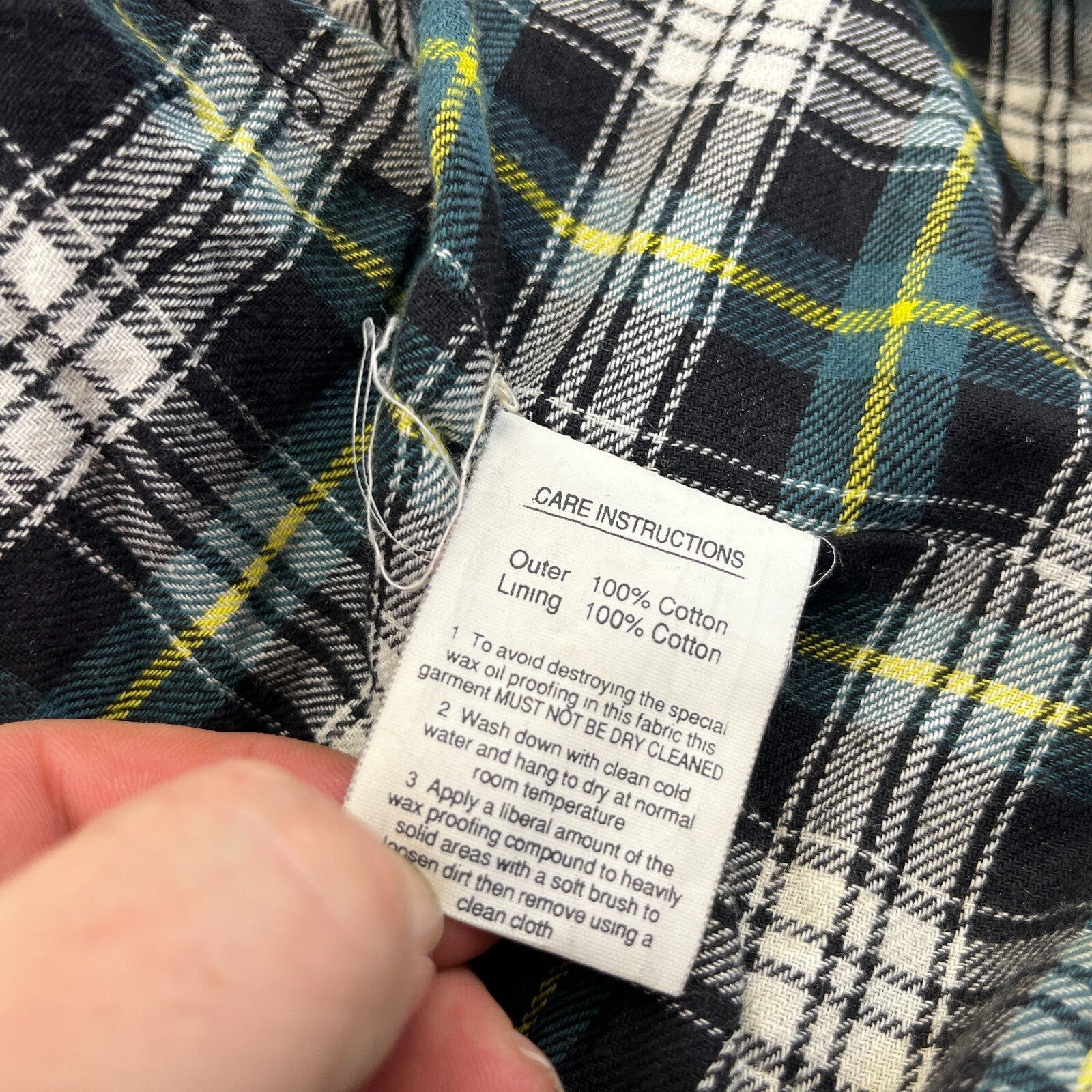 Jurgen Loesdau Wax Jacket in Black Waxed Cotton size 2XL