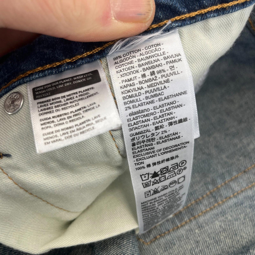 Levi’s 505 Men's Mid Blue Regular Fit Straight Leg Jeans W31" L32"