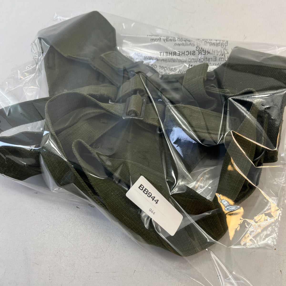 British Military 58 Pattern Webbing Yoke Harness with Both Belt Attachments