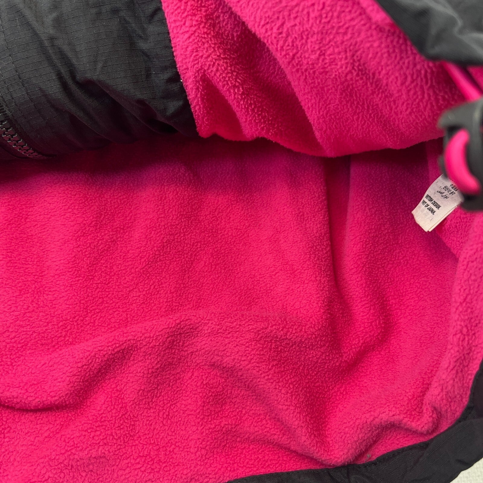 Superdry Professional Windcheater Jacket Women's size Small - Black / Pink