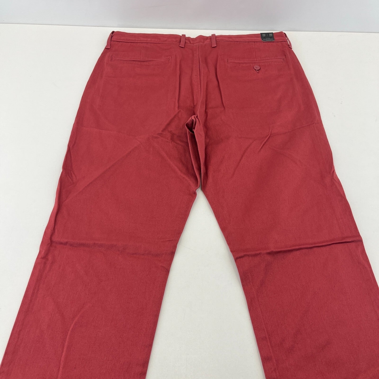 J Crew 770 Straight Stretch Chino Trousers Dark Pastel Pink Golf W32" L32" - New