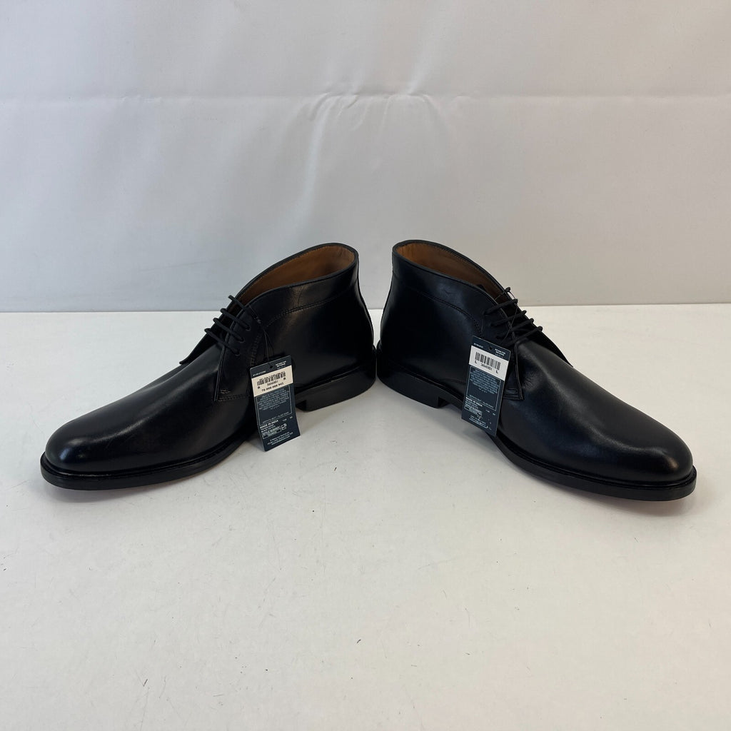Marks & Spencer Sartorial Black Leather Smart Luxury Boots UK 10 RRP £120 New