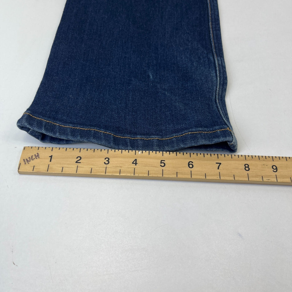 Guess Mens Jeans W29" L33" Dark Blue Medium Rise Stretch Denim