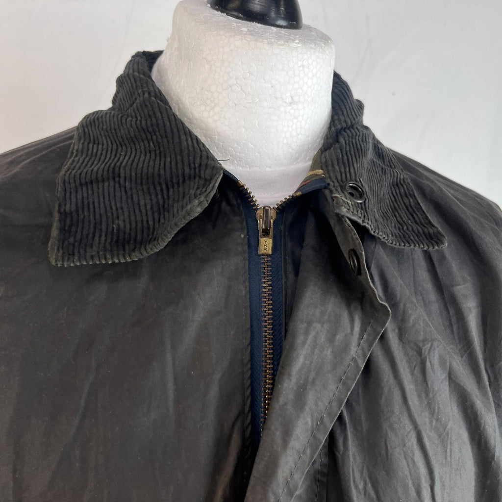 Alfa Laval Hamra The Windsor Wax Jacket size XL in Black Made in England