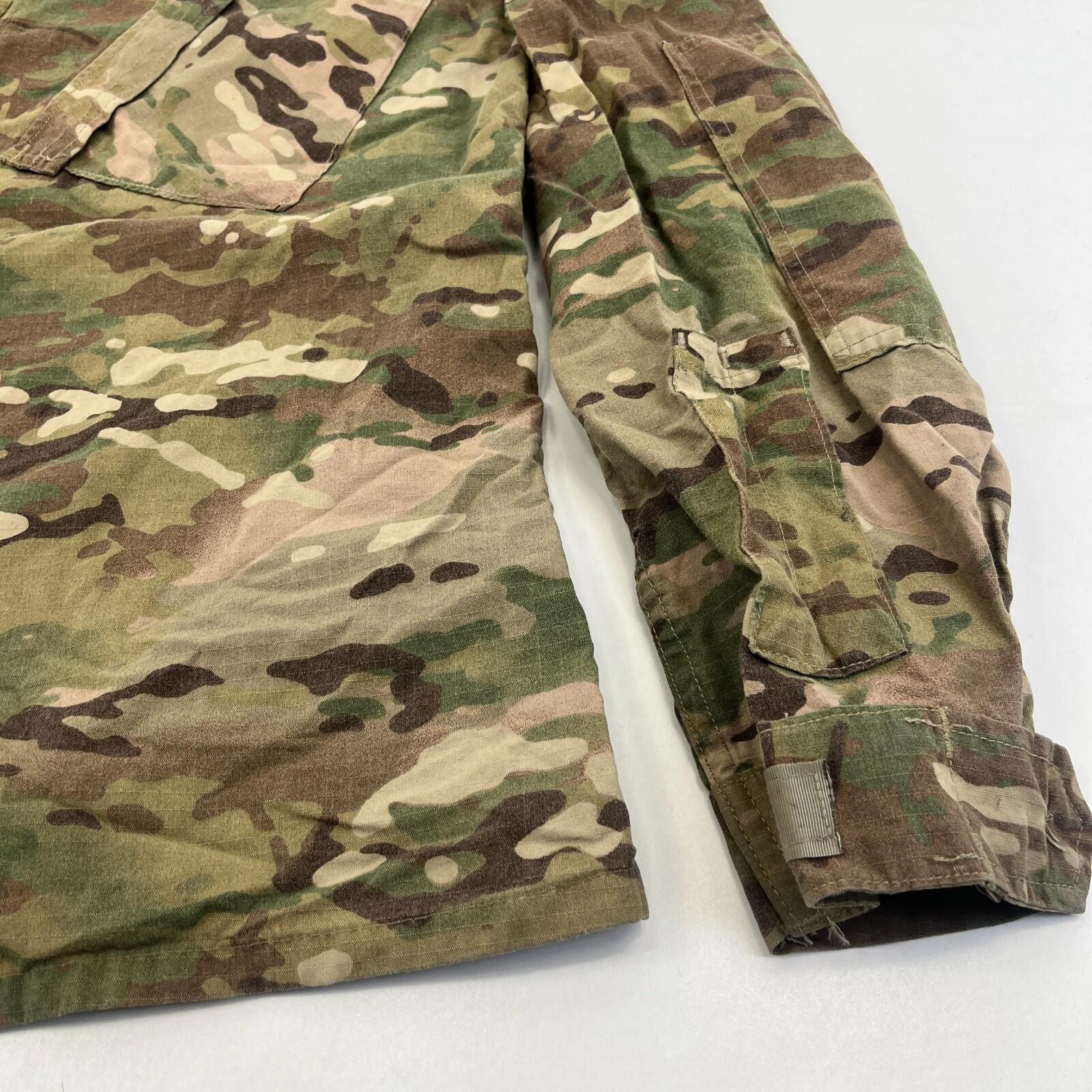 US Army Surplus Issue Woodland BDU Jacket Camo Combat Uniform size Large
