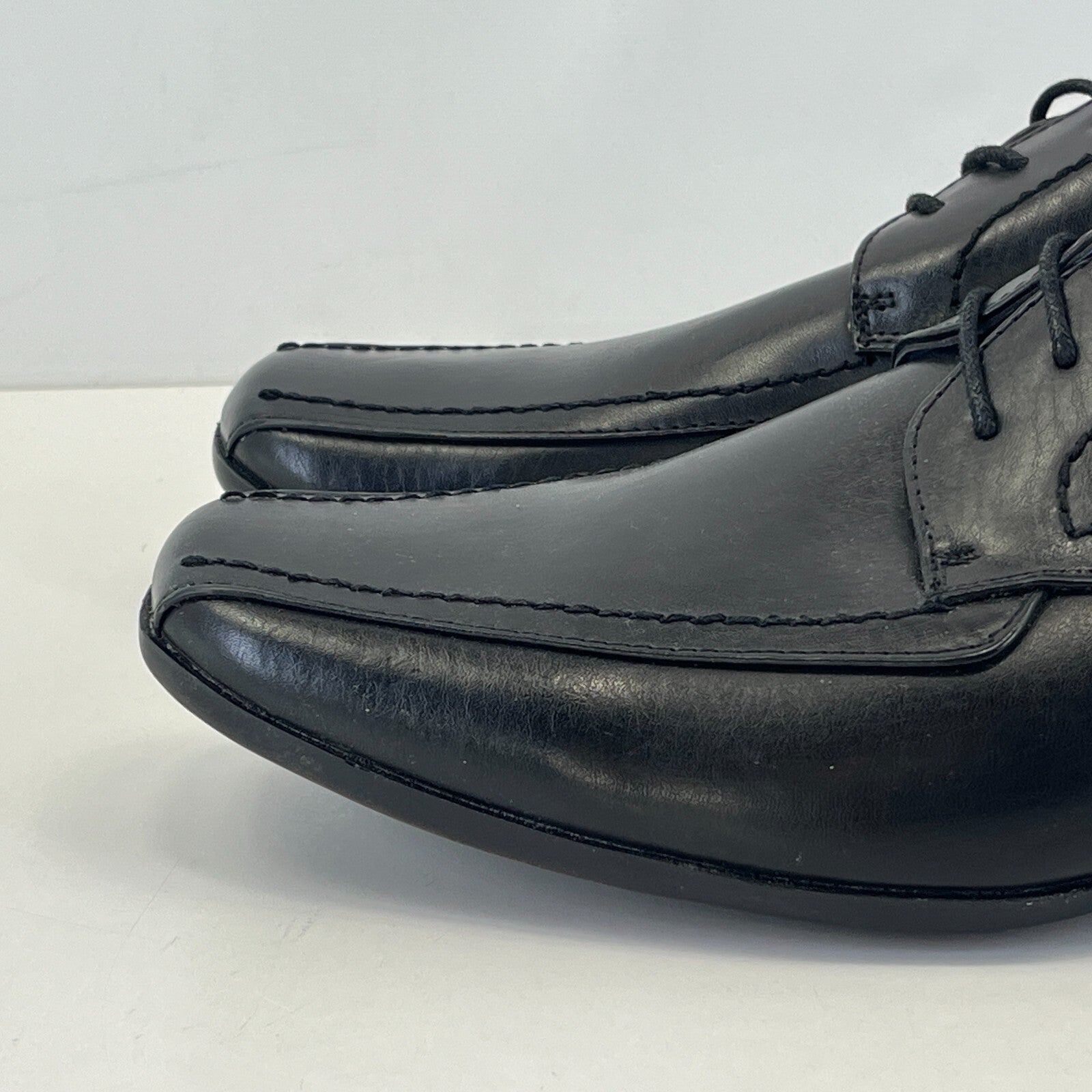Giorgio Men's Leather Oxford Shoes in Black size 12 - New Formal Dress