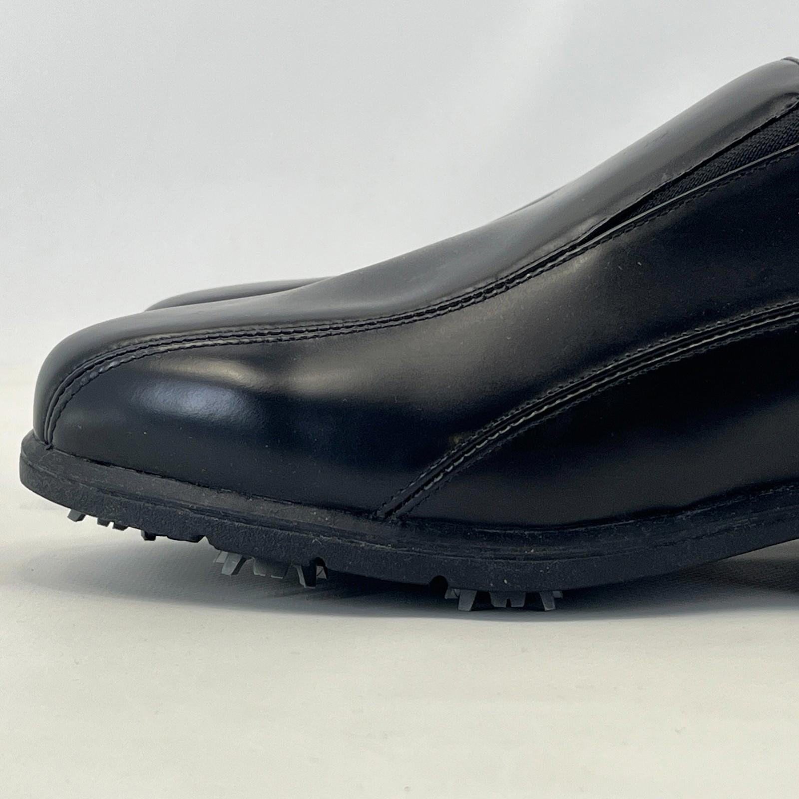 Nike Golf Verdana Air Comfort Slip On Black Leather Golf Shoes UK Women's UK 6