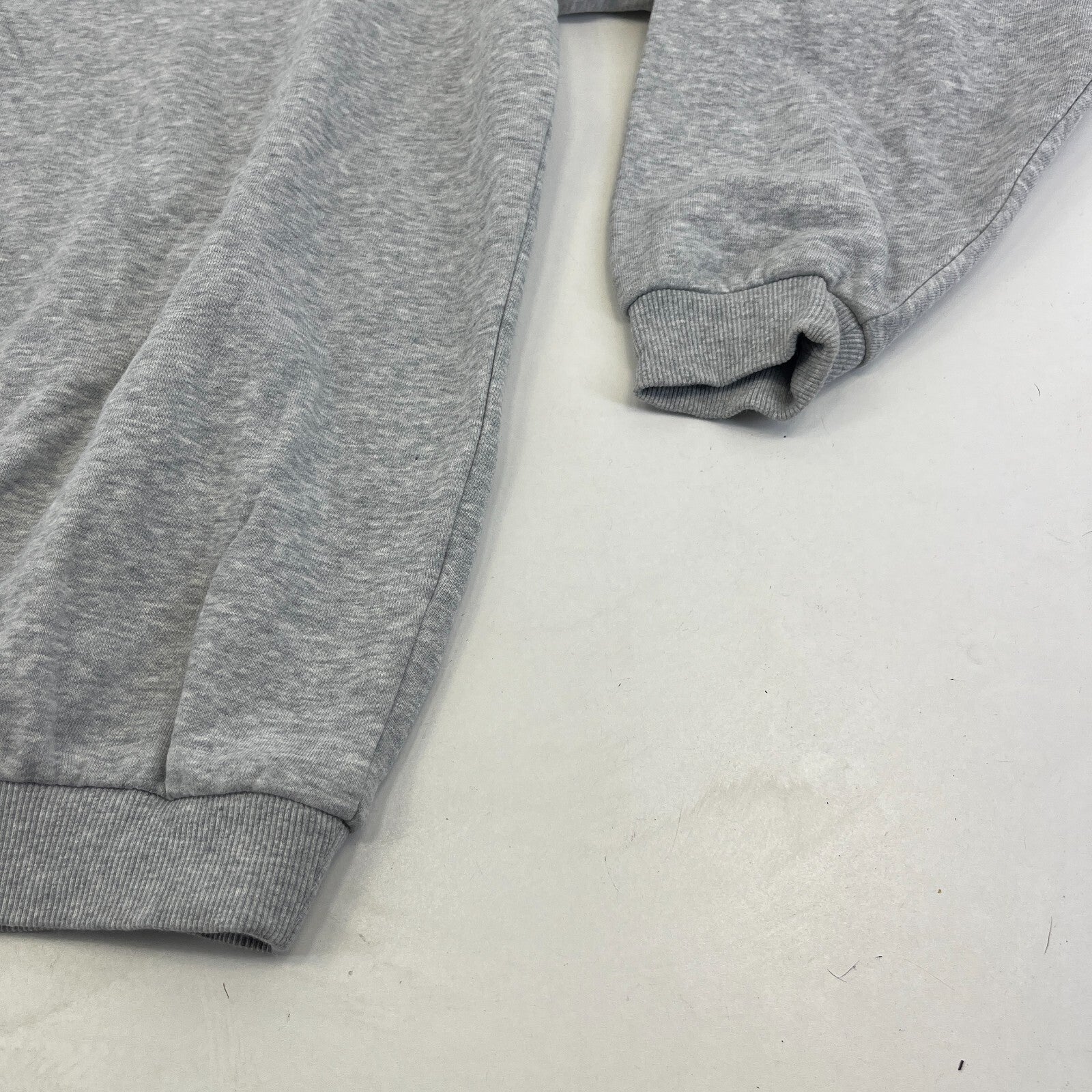 Gymshark Lifting Essentials Grey Pullover Sweatshirt size Large Oversized