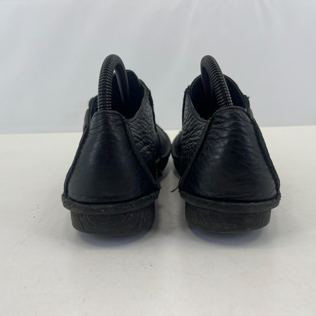 Clarks Active Air Black Leather Pasty Shoes size UK 6 EU 39 1/2 Womens Pasties